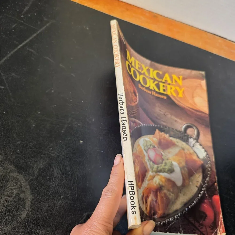 Mexican Cookery Cookbook By Barbara Hansen Paperback Vintage 1980's